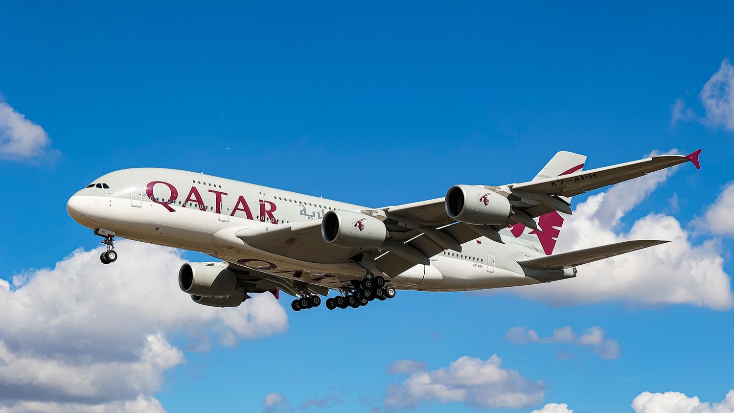 Airbus 380 Qatar Airways