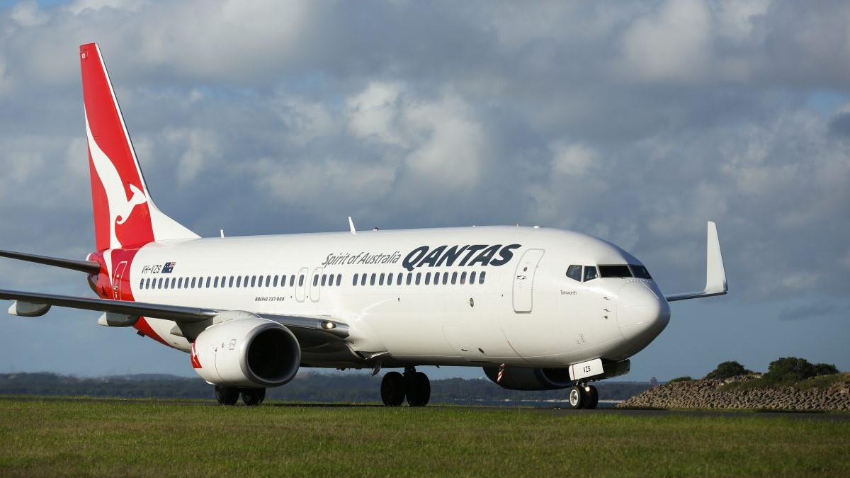 Boeinbg 737 de Qantas