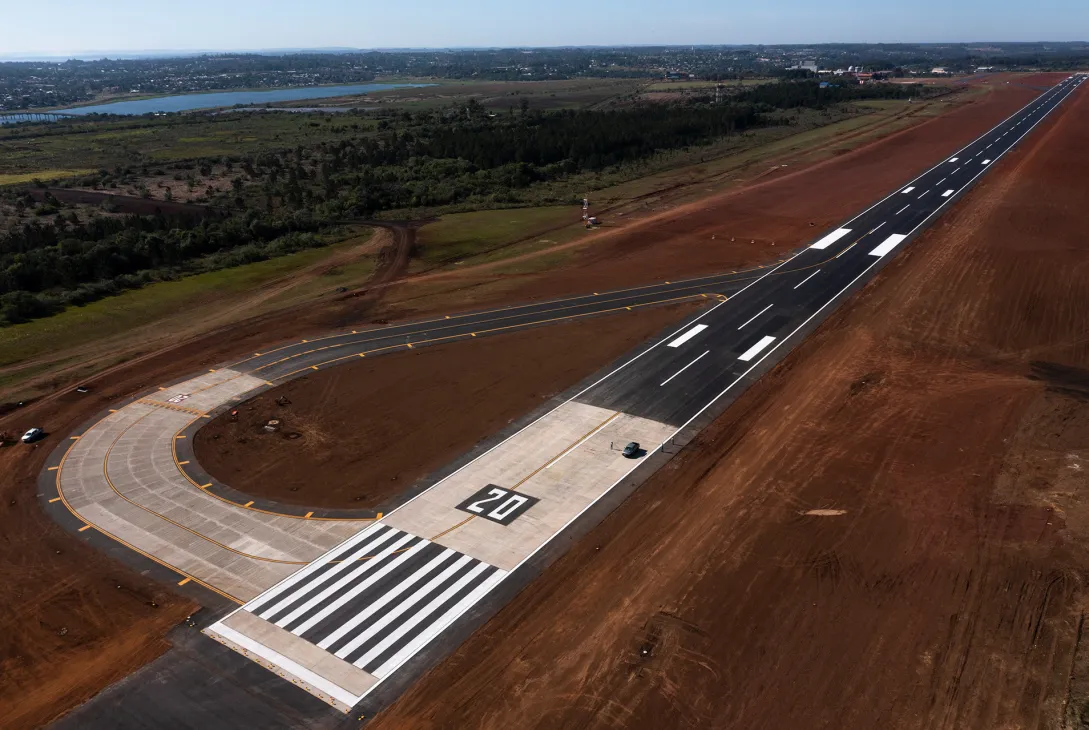 Pista de aterrizaje del Aeropuerto de Posadas