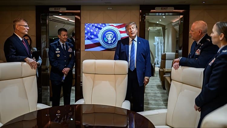 Interior del nuevo Air Force One
