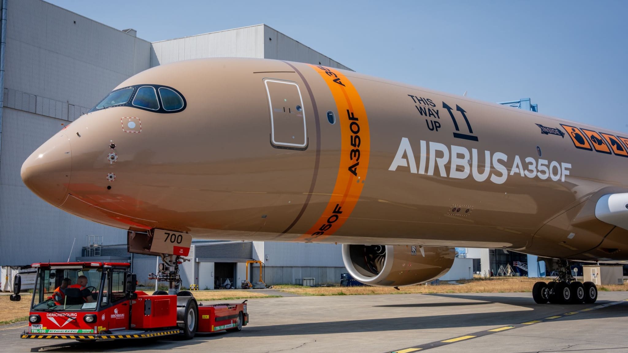 Airbus A350F livery especial