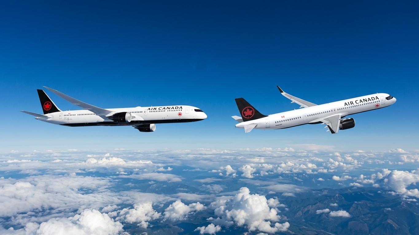 Air Canada presentó el nuevo interior para sus B787-10 y A321XLR