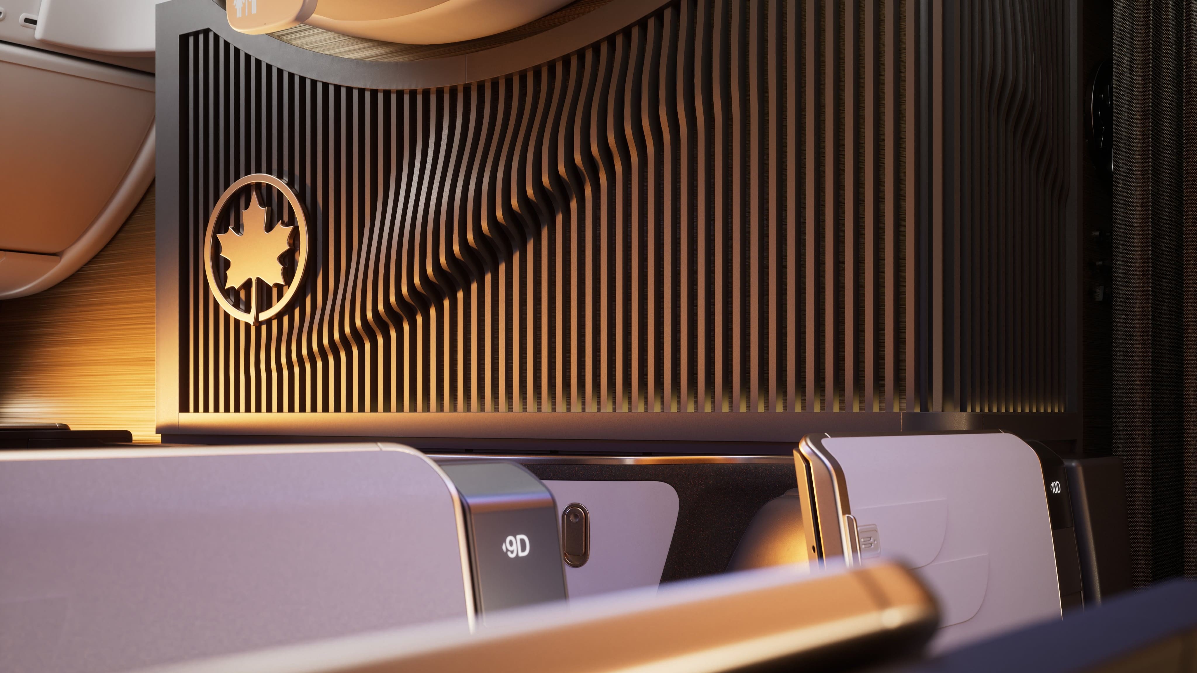 Interior del Boeing 787-10 Air Canada