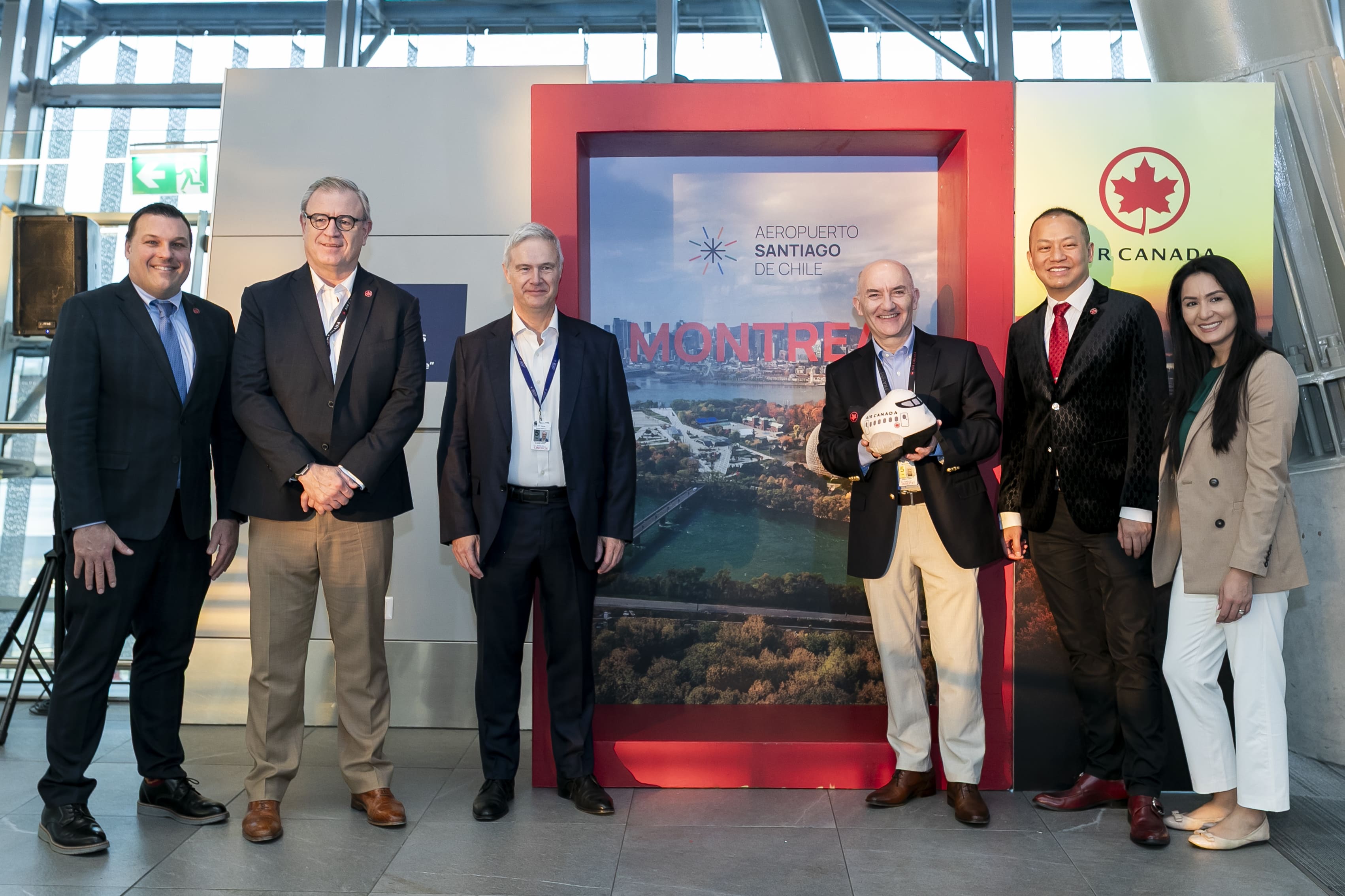 Autoridades Aeropuerto Santiago de Chile