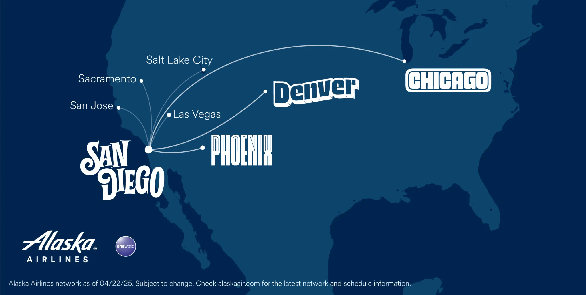 Anuncio nuevas rutas Alaskan