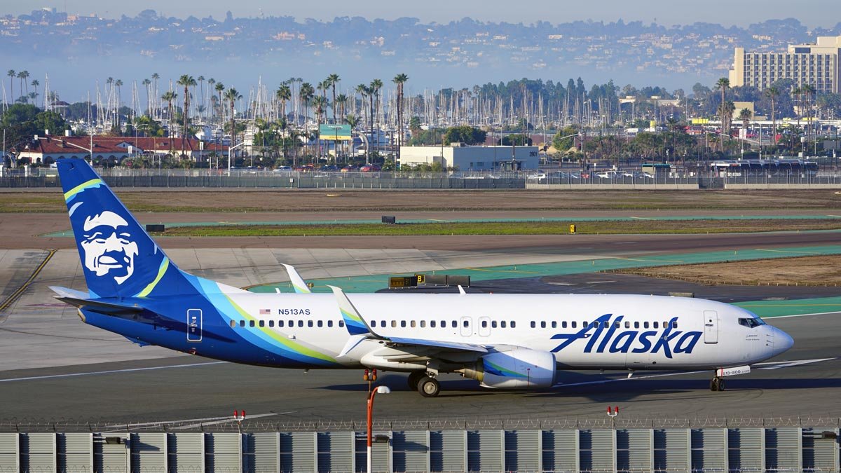 Avión Alaskan Airlines