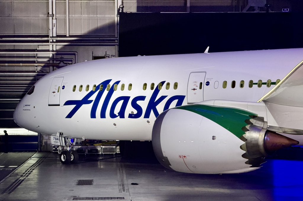 Nuevo livery Alaska Airlines