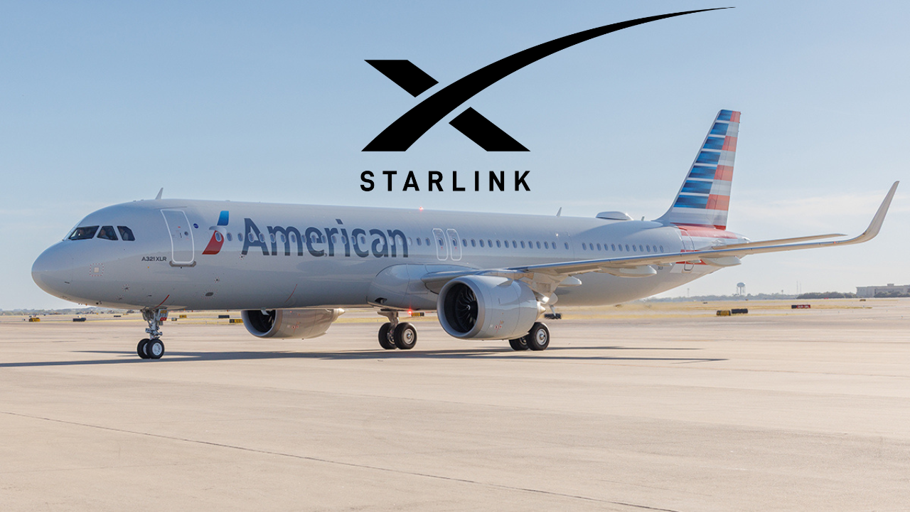 American Airlines ofrecerá internet de alta velocidad gratuito con Starlink a partir de 2027
