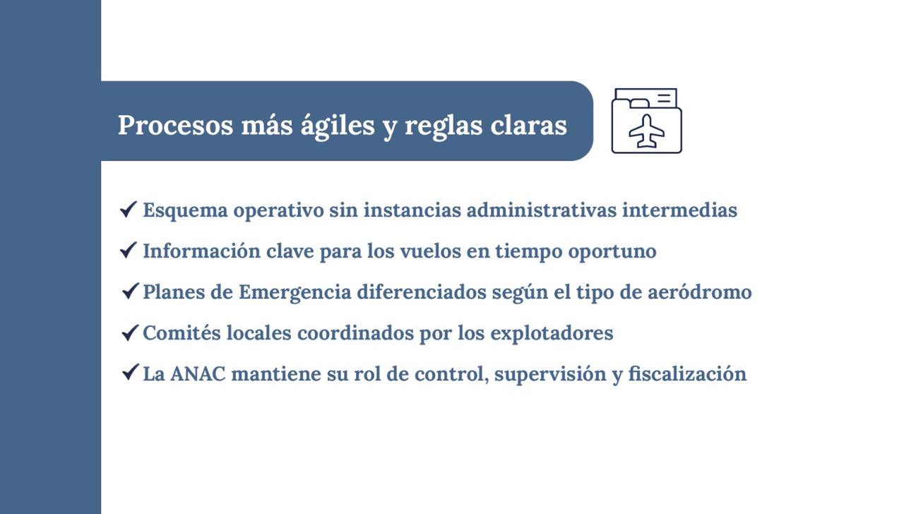 Anac moderniza las regulaciones argentinas de aviación civil con exigencias internacionales