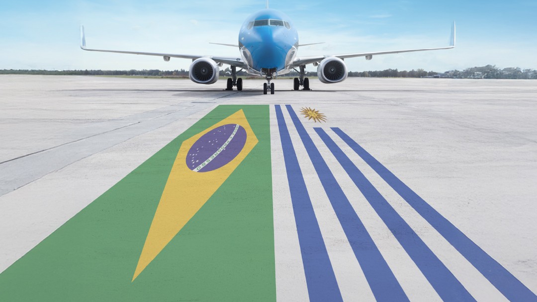 Vuelos de Aerolíneas Argentinas entre Punta del Este y San Pablo y Porto Alegre