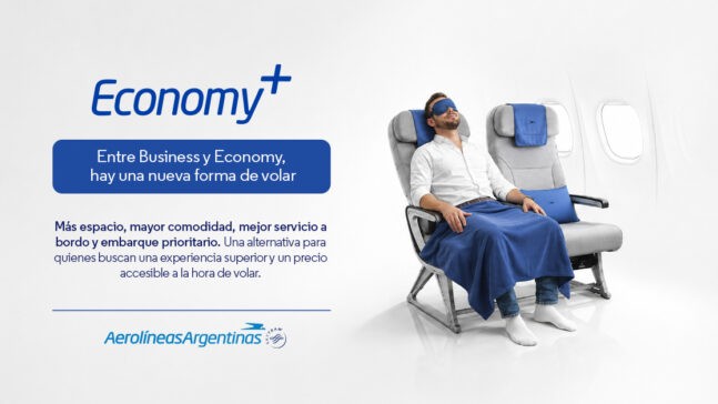 Economy Plus la nueva caegoria de Aerolíneas Argentinas