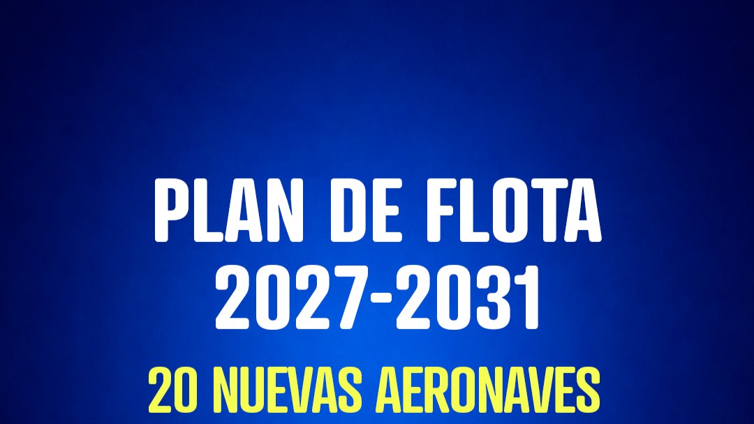 Plan de Flota 2027–2031 Aerolíneas Argentinas