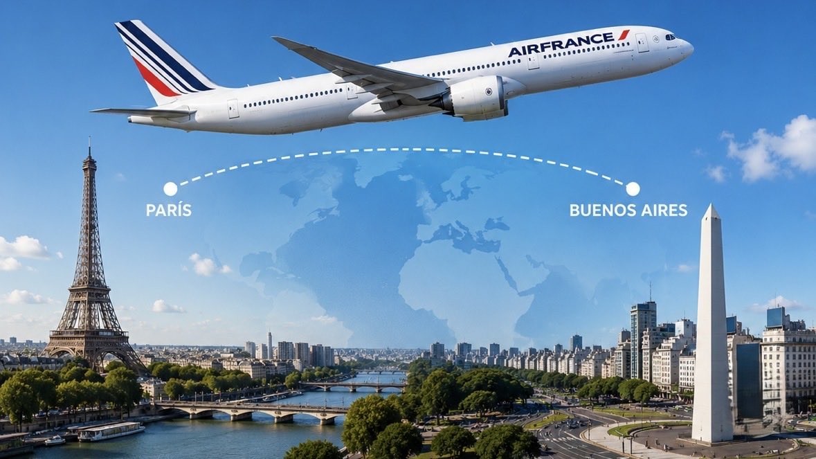 Argentina y Francia firman un acuerdo de cielos abiertos y habilitan el doble de frecuencias entre ambos países