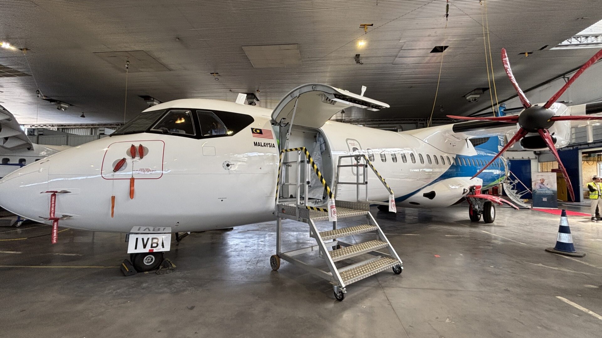 ATR entregó el primer ATR 72-600 exclusivo con asientos de business class