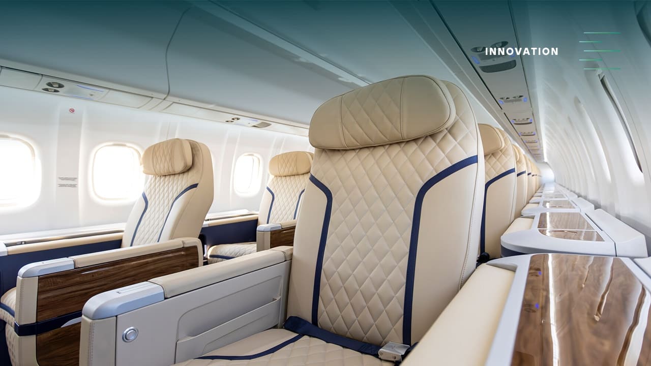 Interior ATR 72-600 Berjaya Air
