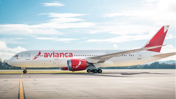Avión Avianca