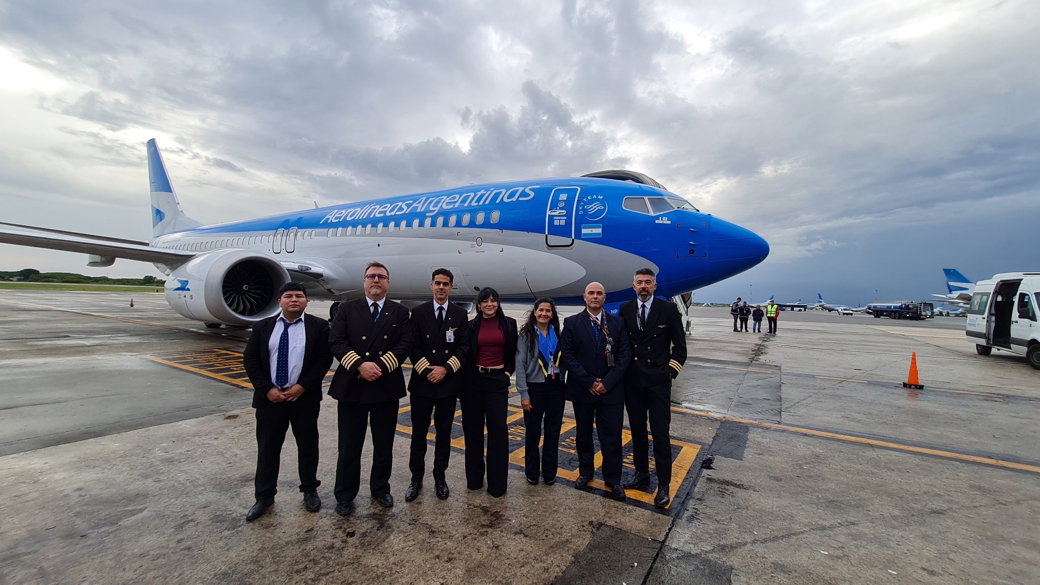 Tripulación del avión Boeing 737 MAX