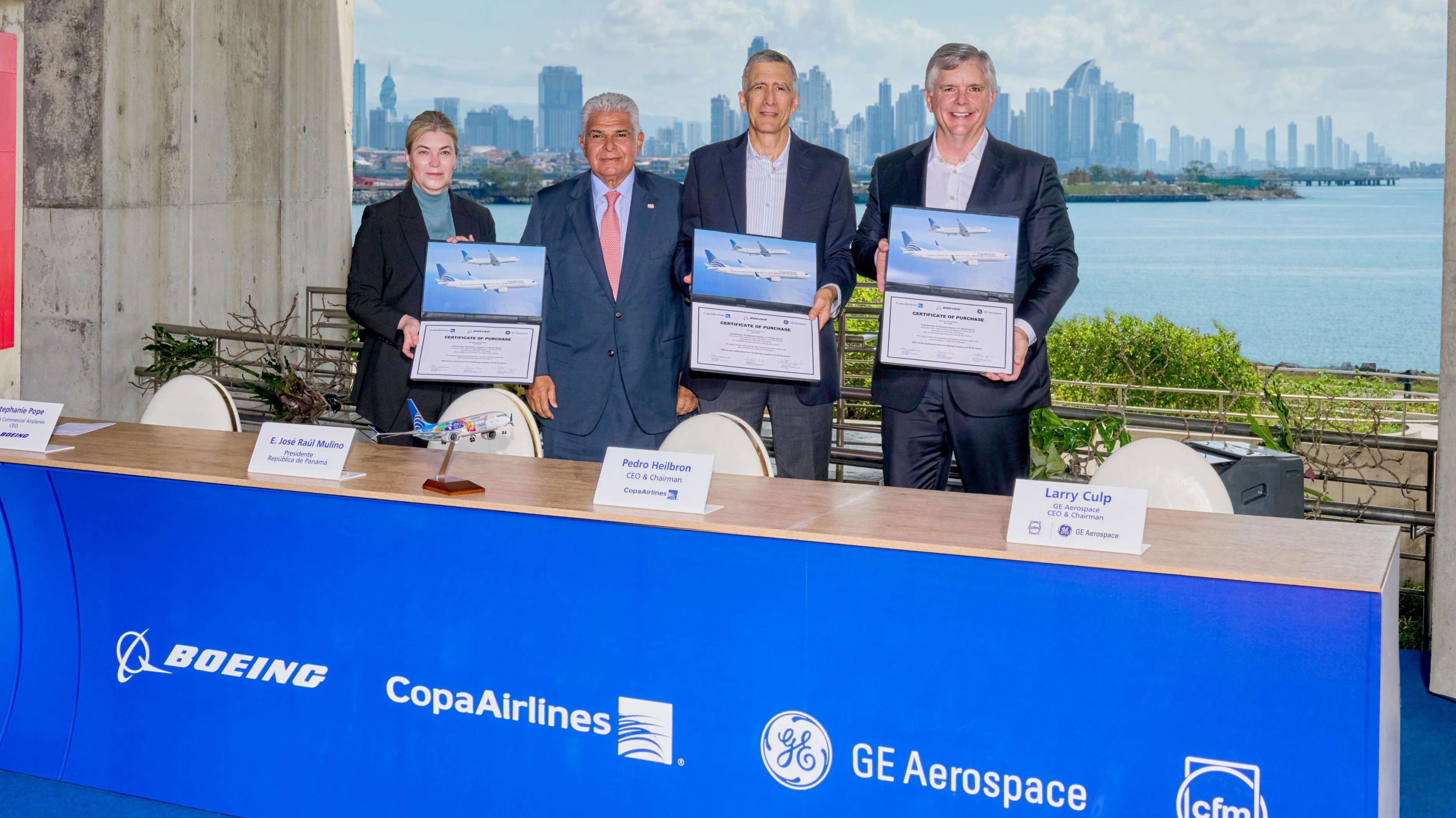 Copa Airlines anunció la compra de hasta 60 nuevos aviones Boeing 737 MAX