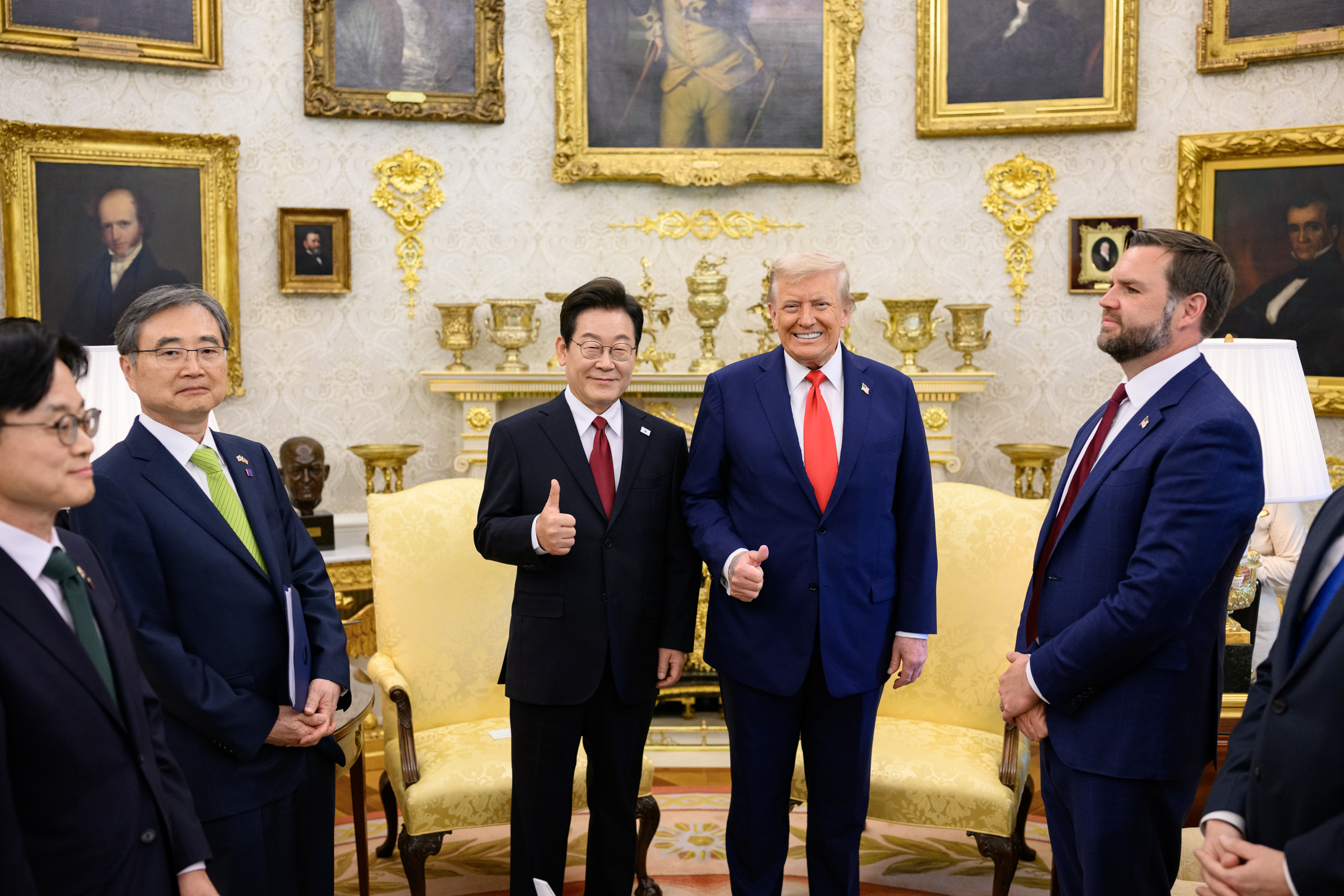 Reunión de Trump y Presidente de Corea del Sur