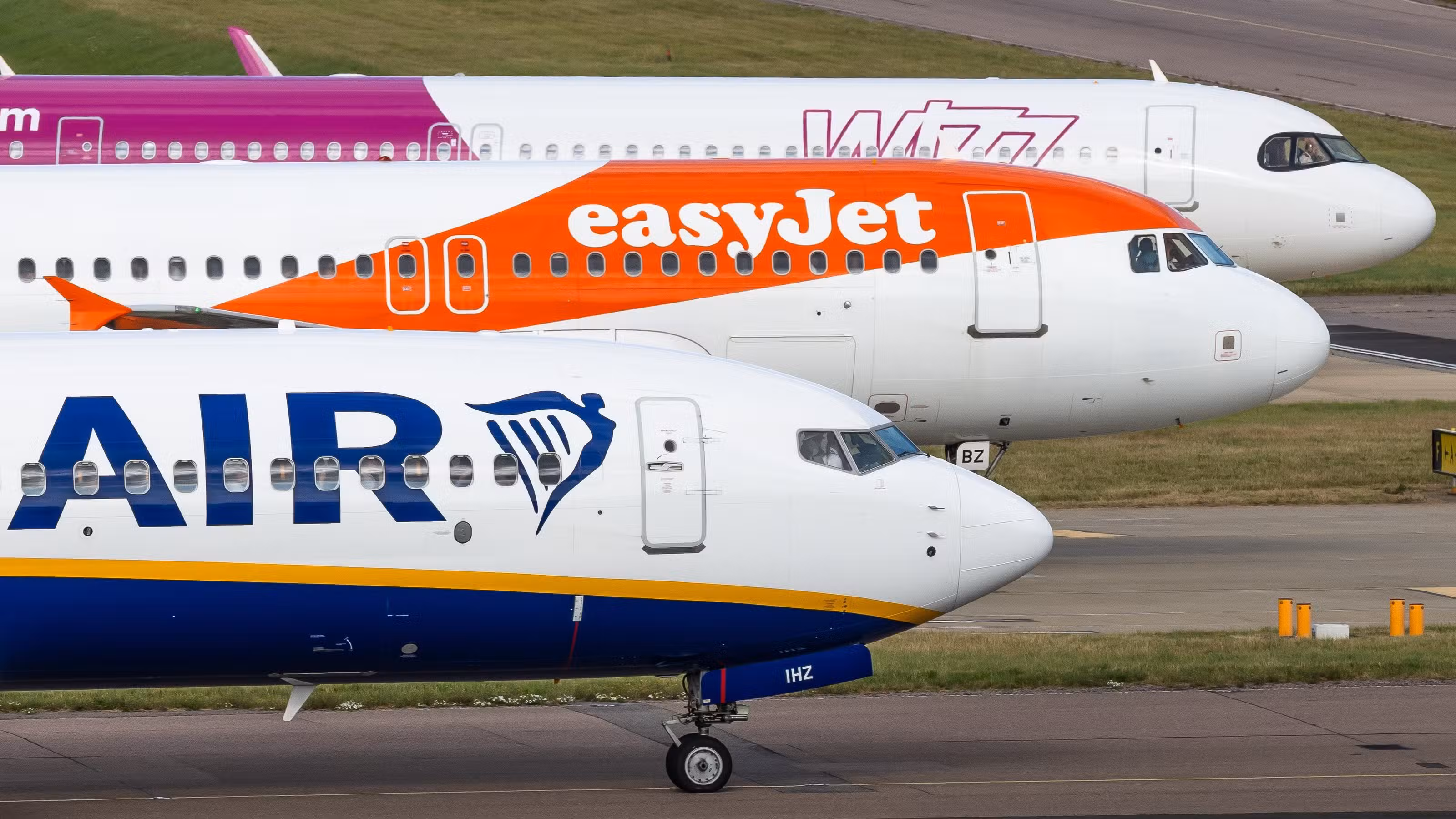 Aerolíneas low cost Ryanair, Wizz y EasyJet