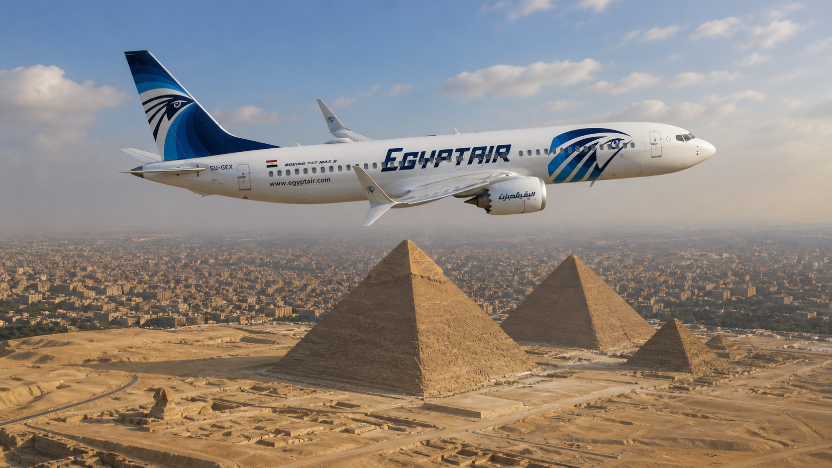 EgyptAir recibe su primer Boeing 737 MAX 8 de los 18 que compró