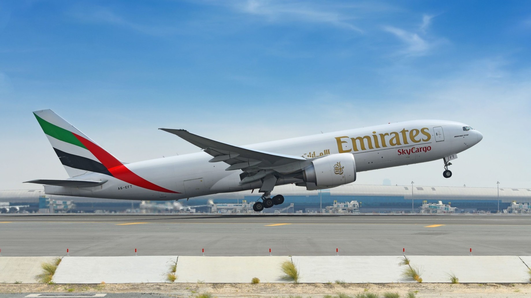 B777 Emirates Cargo