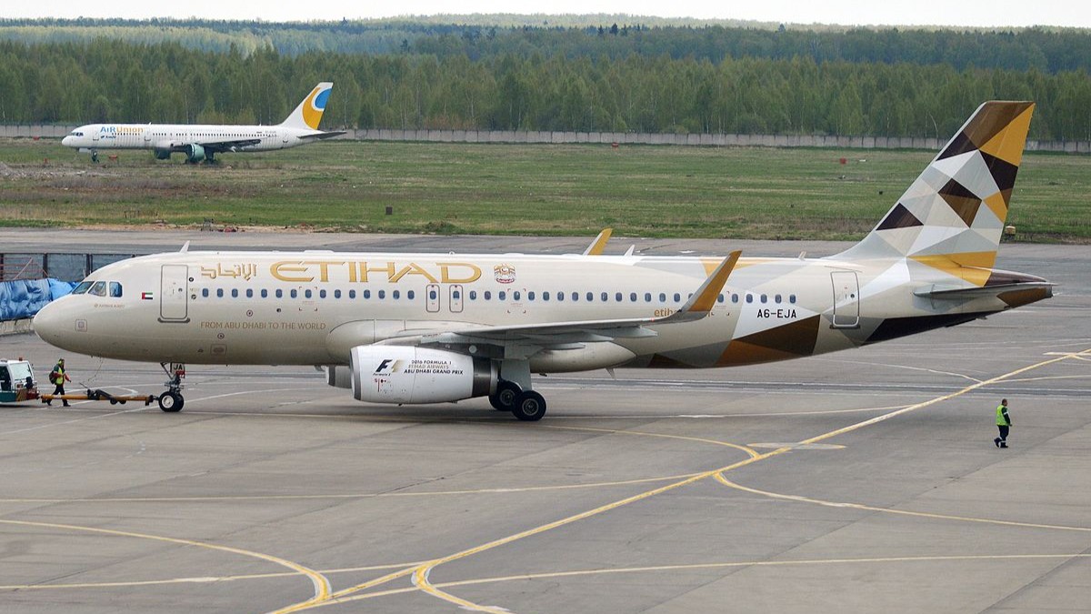 Airbus A320 Etihas Airways