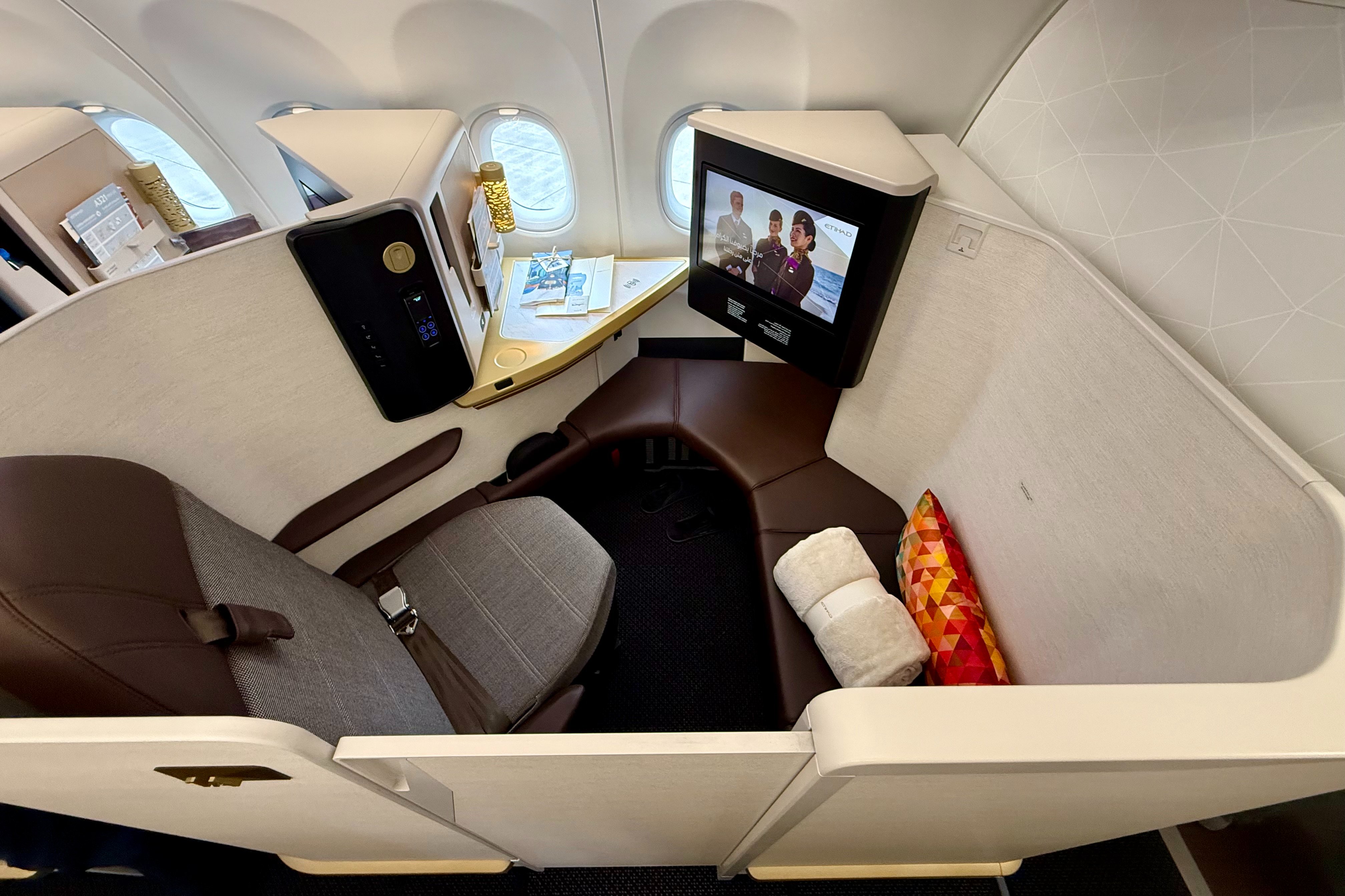 Asiento de Primera Clase del avión Airbus A321LR