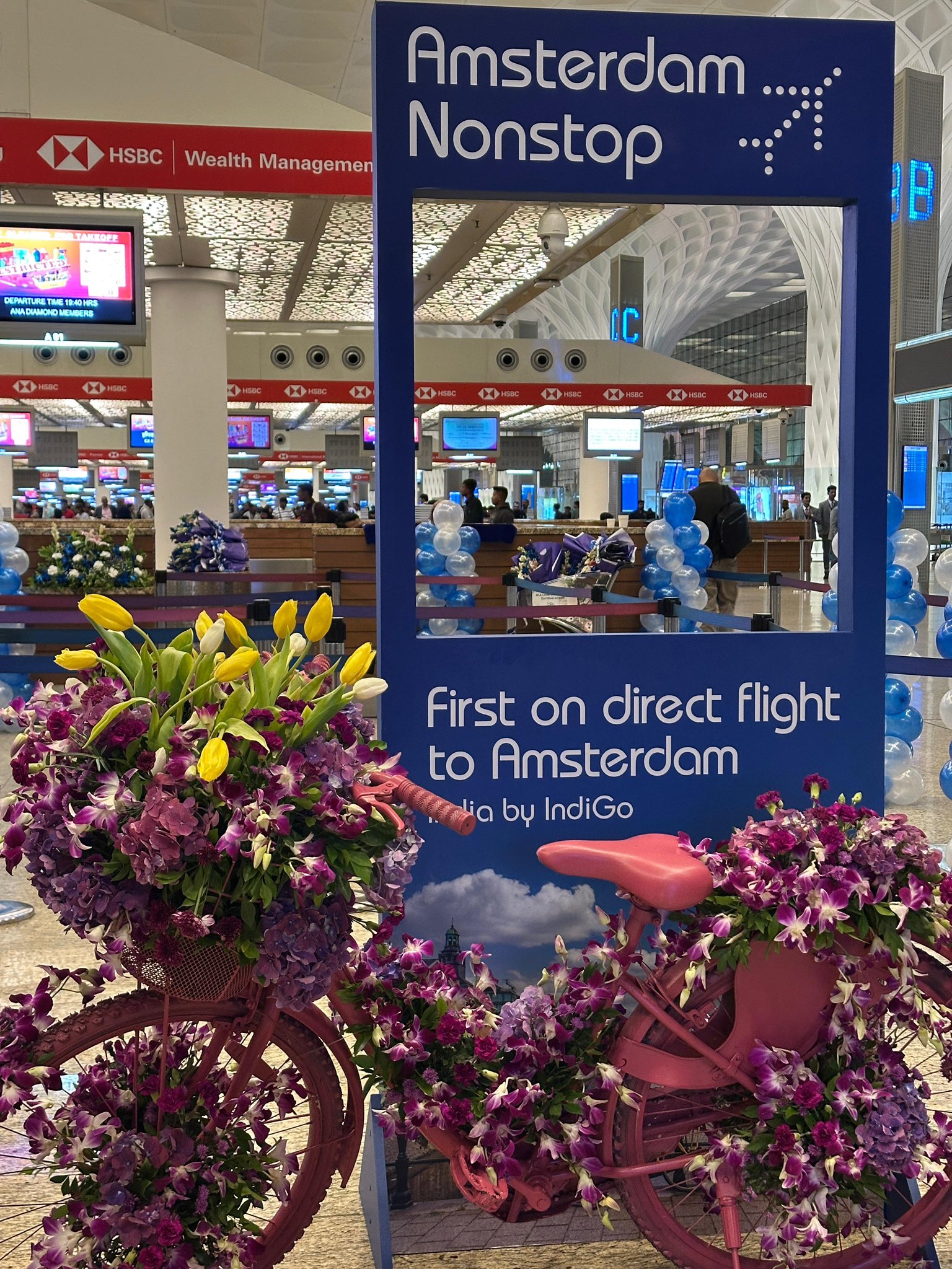 Decoraciones previas al vuelo