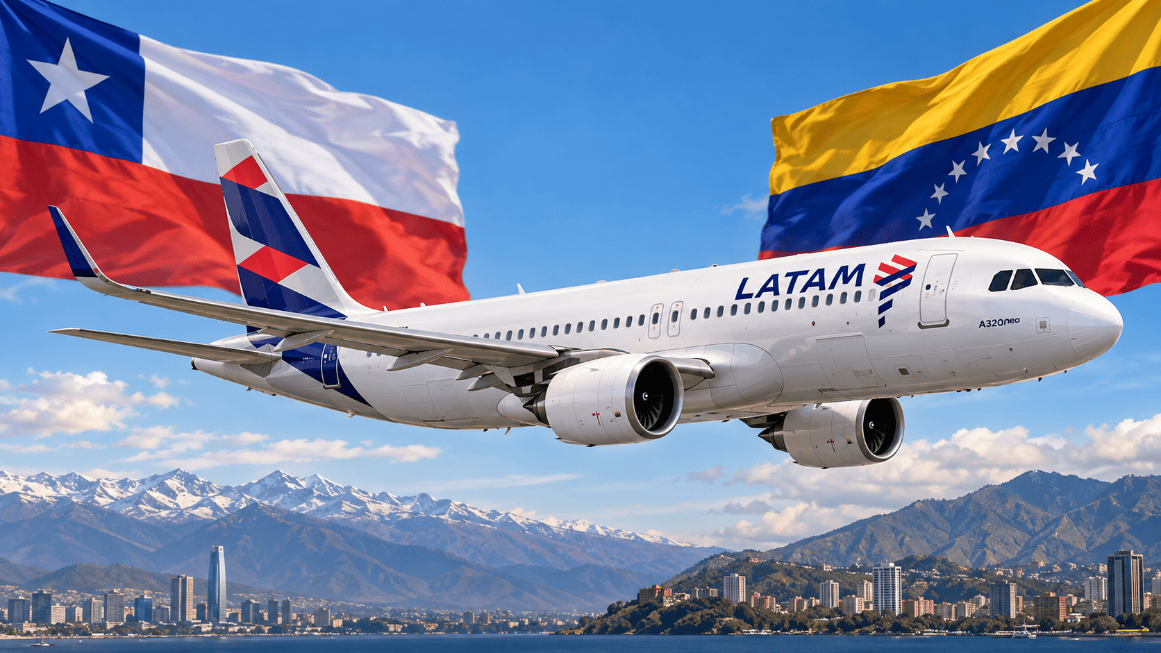 Airbus A320neo de LATAM Airlines