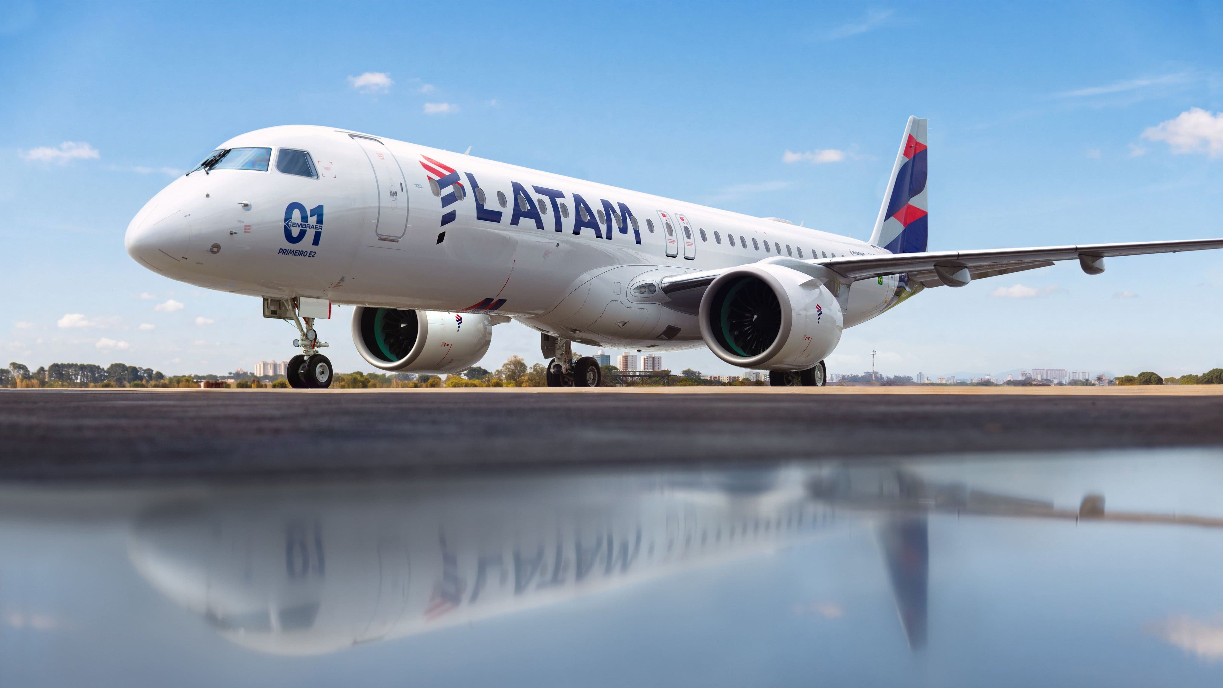 Primer Embraer 195-E2 Latam Airlines