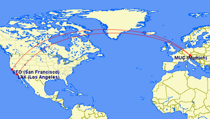 Lufthansa deja de volar con los Airbus A380 de Múnich a San Francisco y Los Ángeles