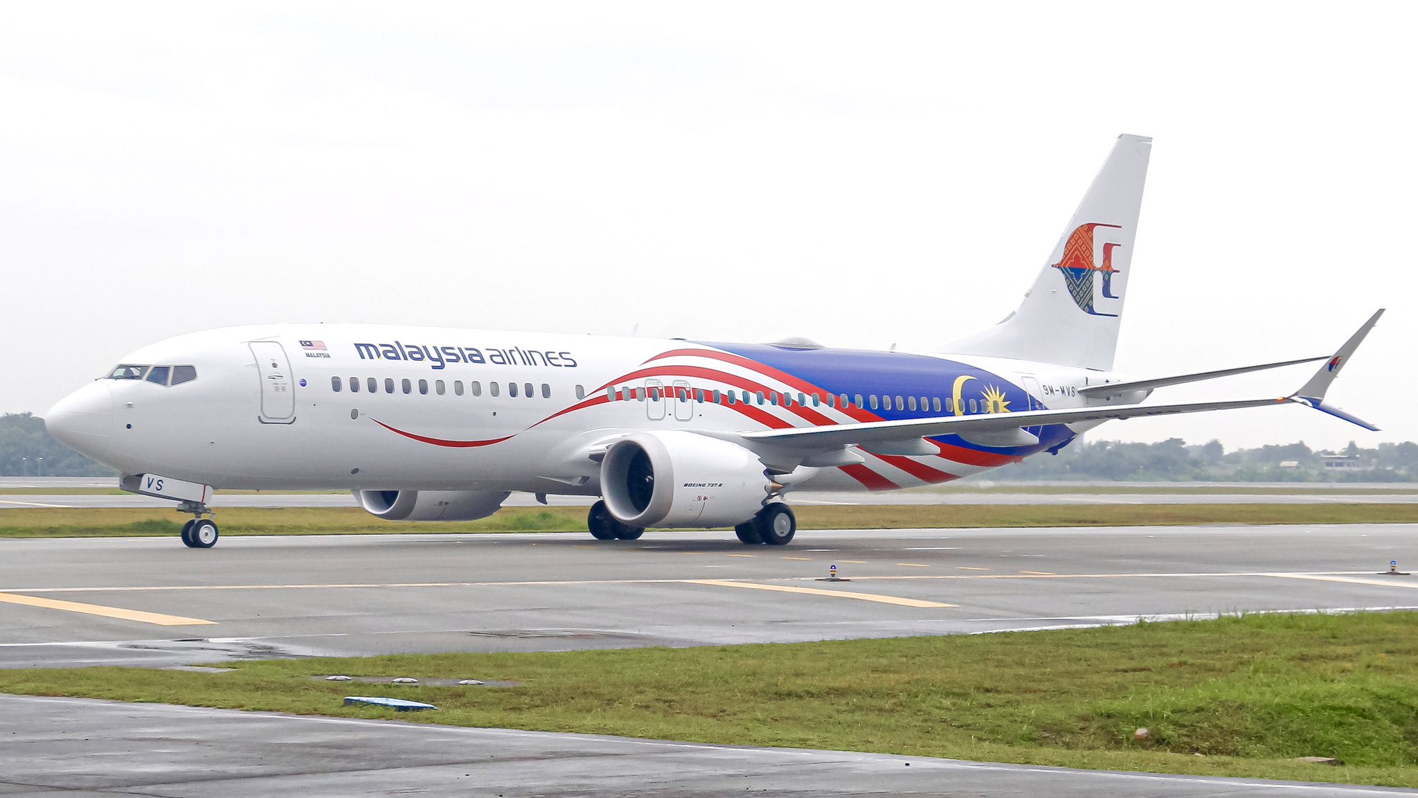 Malaysia Airlines recibe un nuevo Boeing 737-8