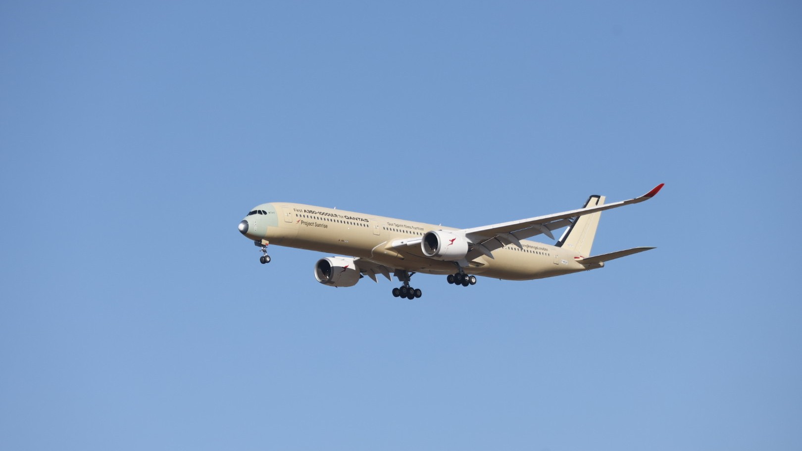 El Airbus A350-1000ULR vuela más de 24 horas sin escalas entre Australia y Francia