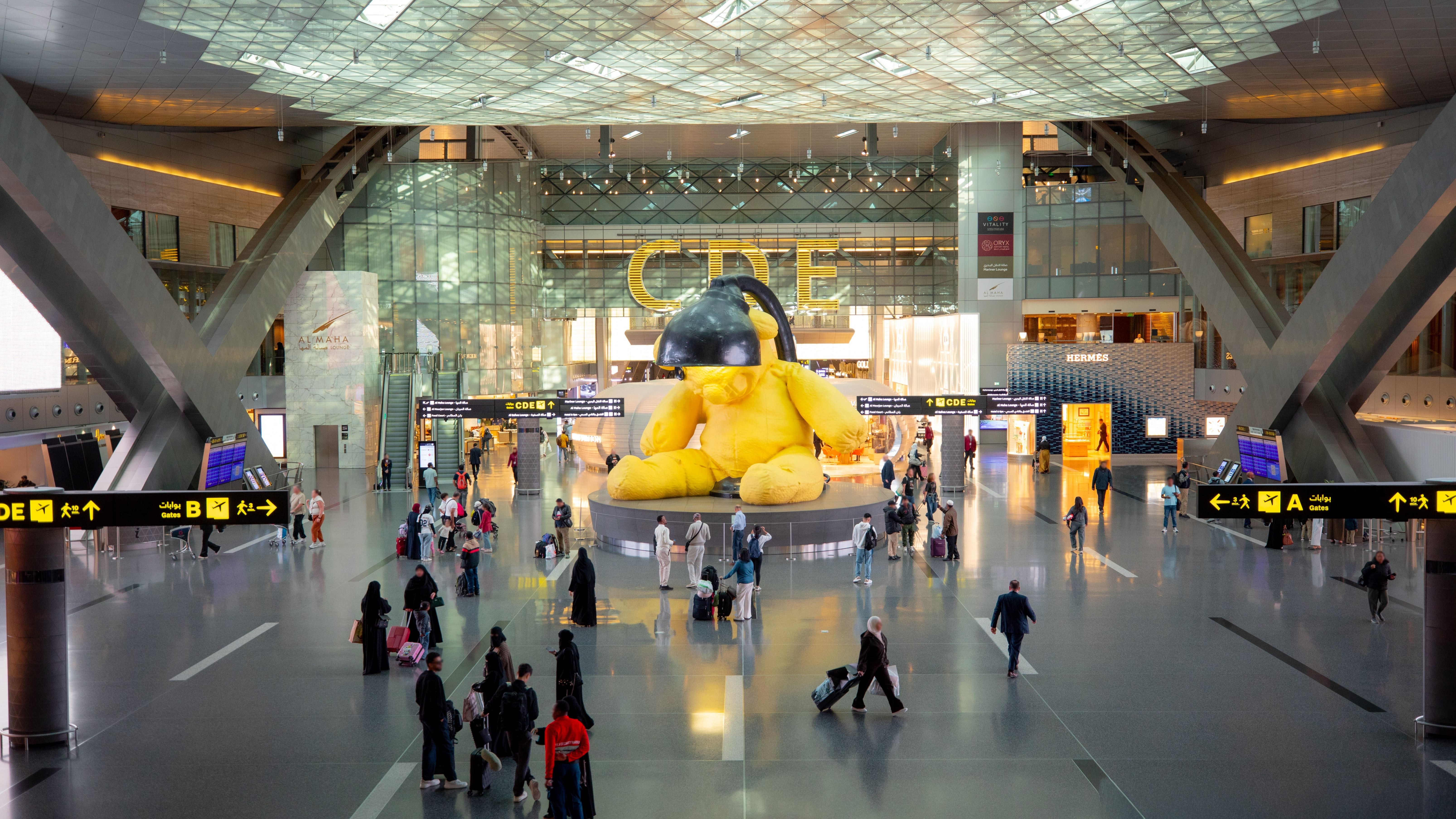 Aeropuerto de Doha en Qatar
