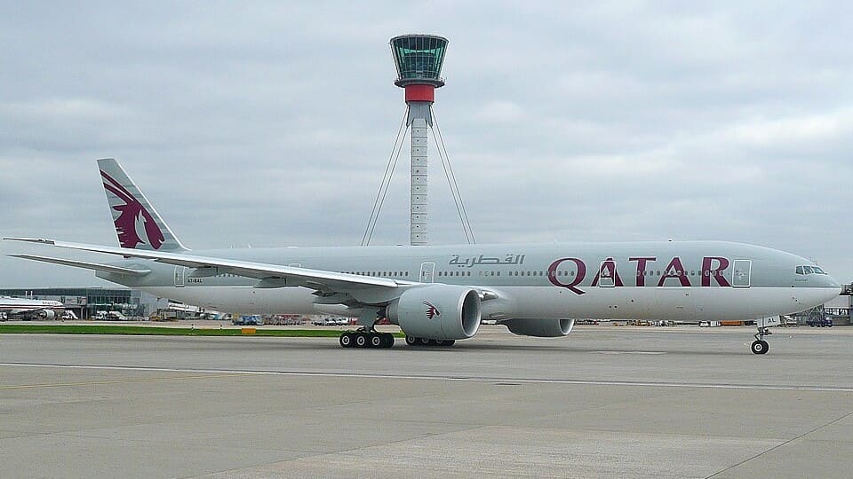 Boeing 777-200LR Qatar Airways