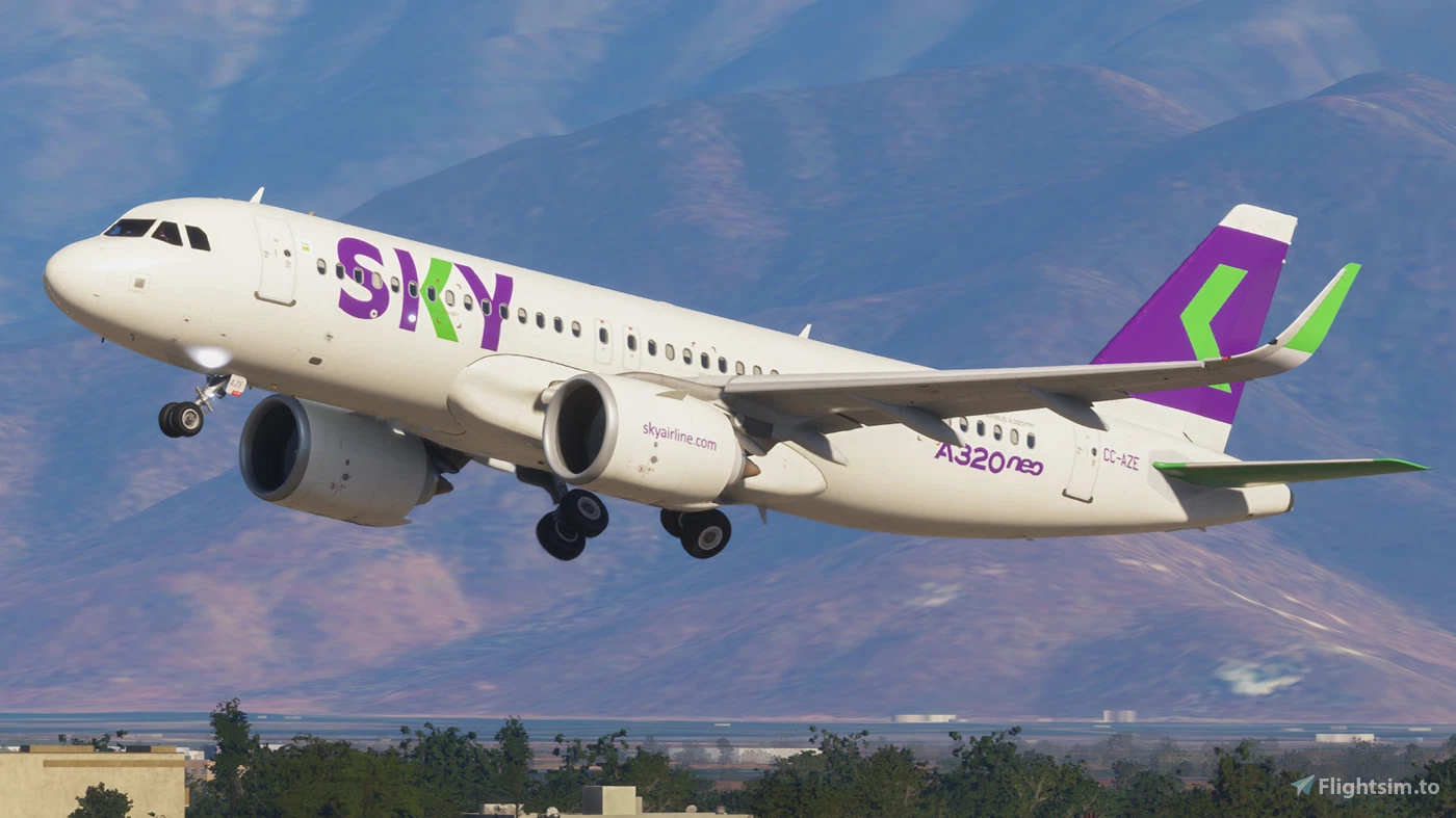 Airbus A320neo Sky