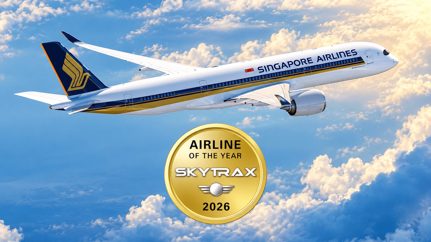 Singapore Airlines nombrada la mejor aerolínea del mundo