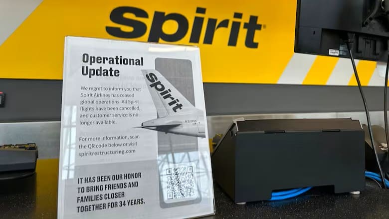 La histórica aerolínea Spirit deja de volar después de 34 años