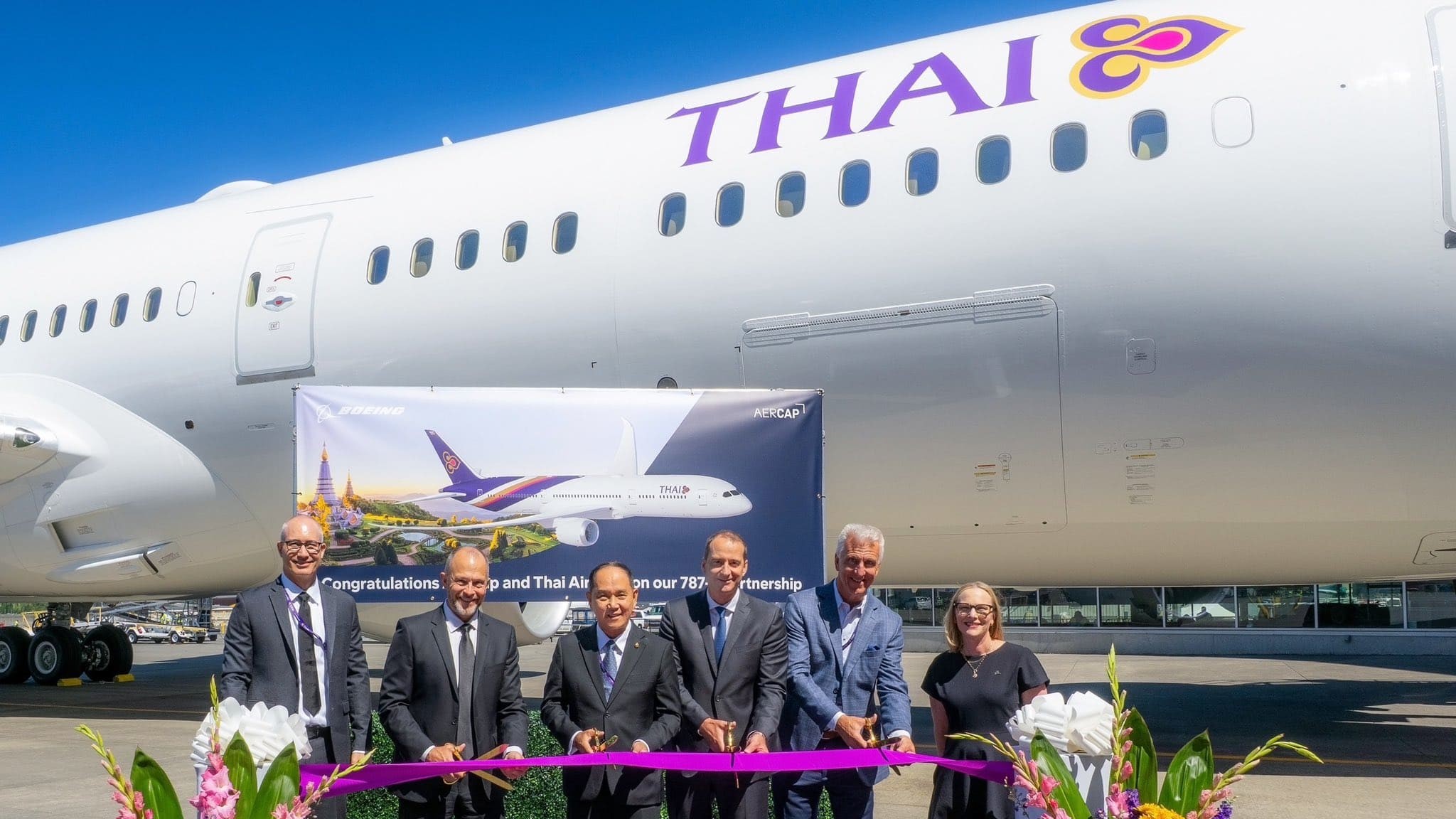 Nuevo Boeing 787-9 Dreamliner de Thai Airways