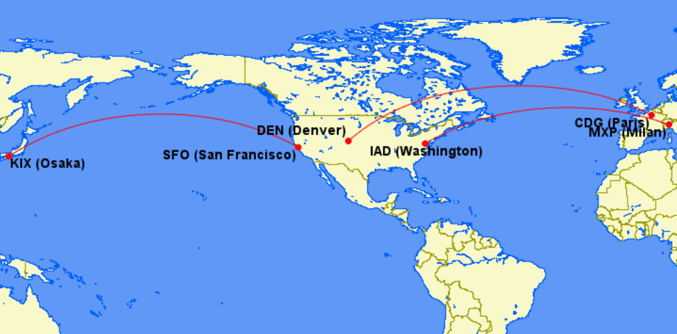 Nuevas rutas de United Airlines