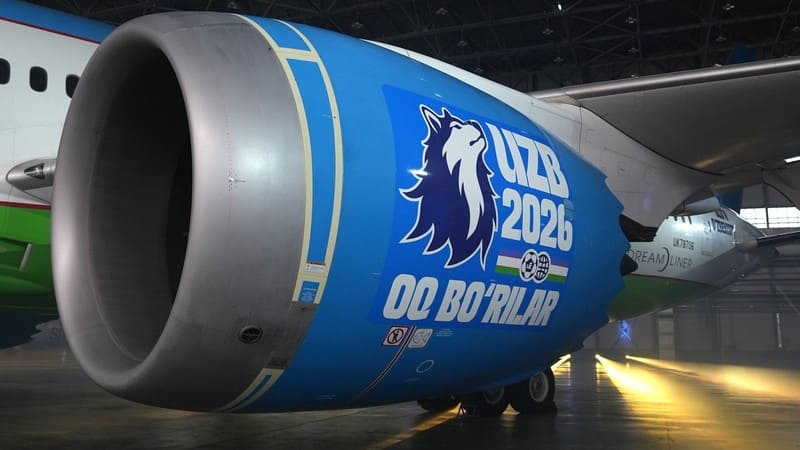 Boeing 787-9 Dreamliner de Uzbekistán Airways
