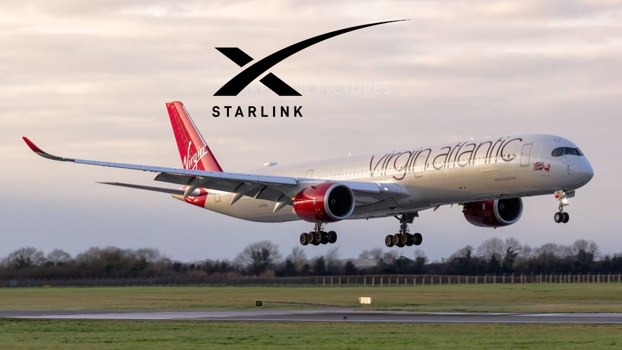 Virgin Atlantic comenzará a utilizar Starlink para ofrecer internet de alta velocidad gratuito