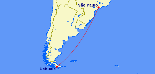 Ruta San PAblo-Ushuaia
