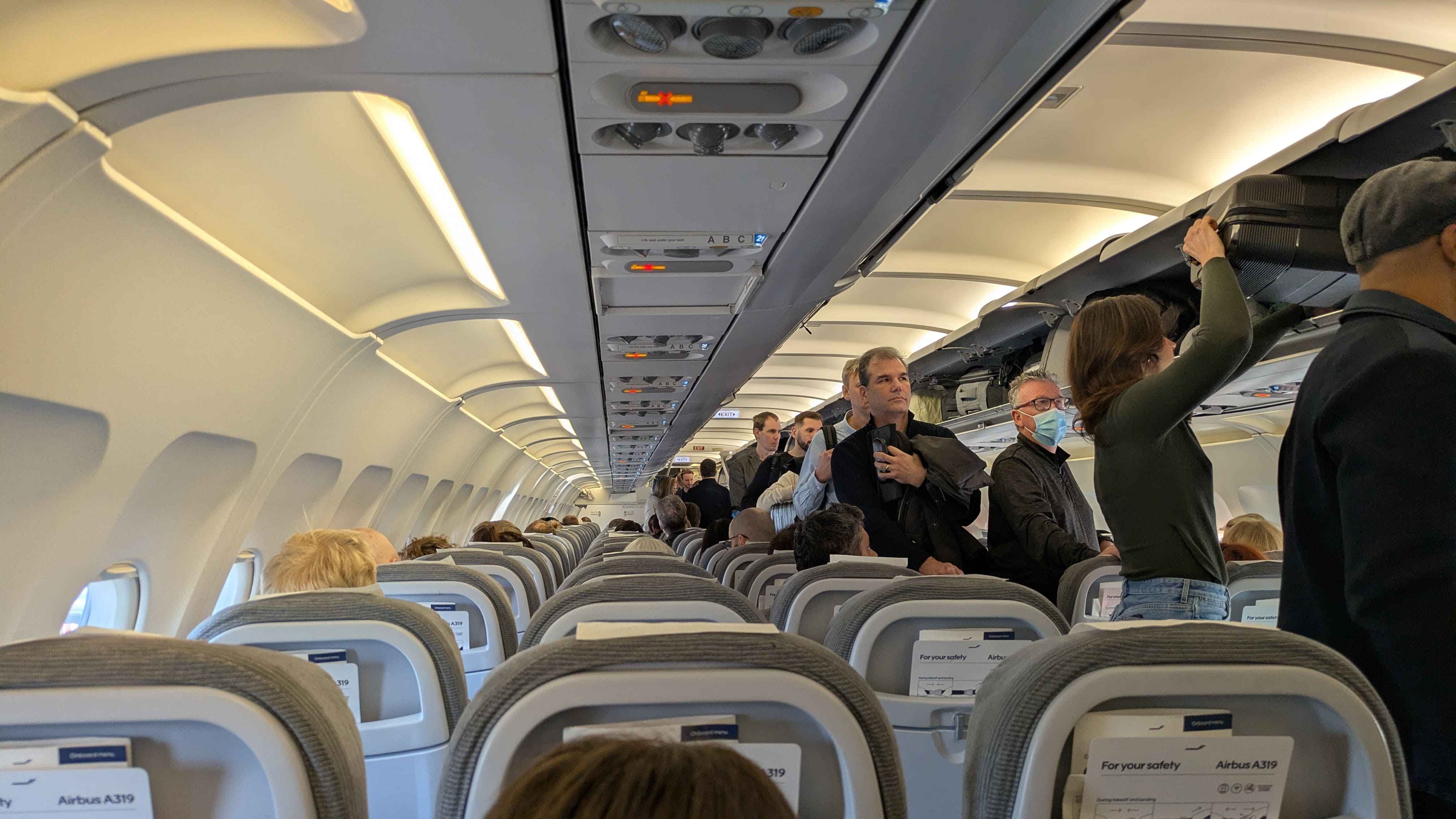 Interior Airbus A319 Finnar