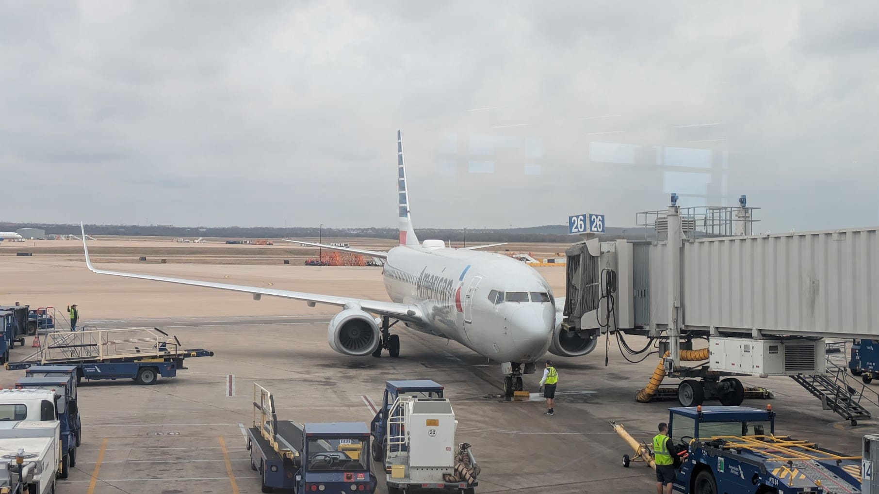 Vuelo de Austin a Nueva York en un Boeing 737 de American Airlines