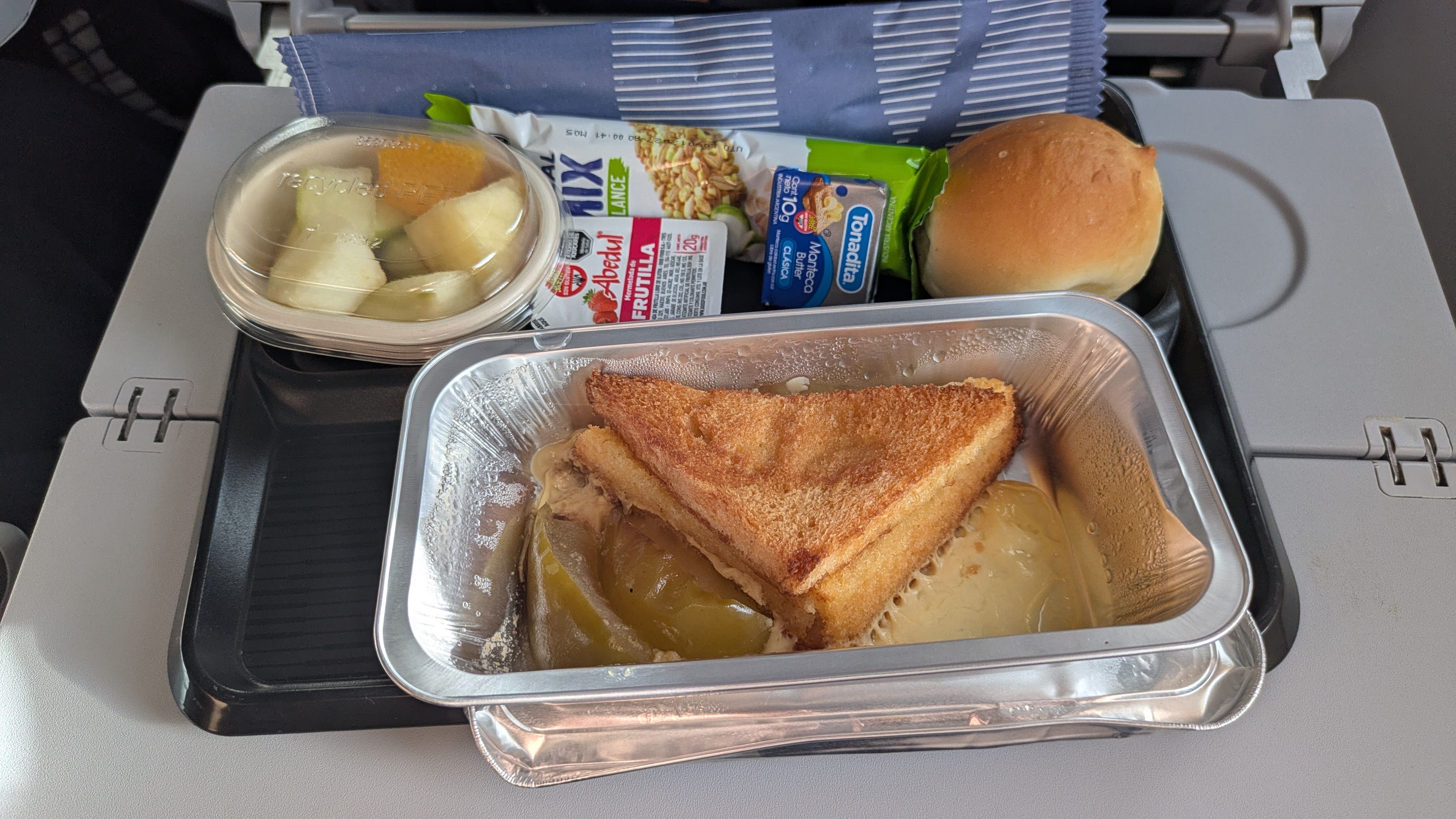 Desayuno vuelo Lufthansa