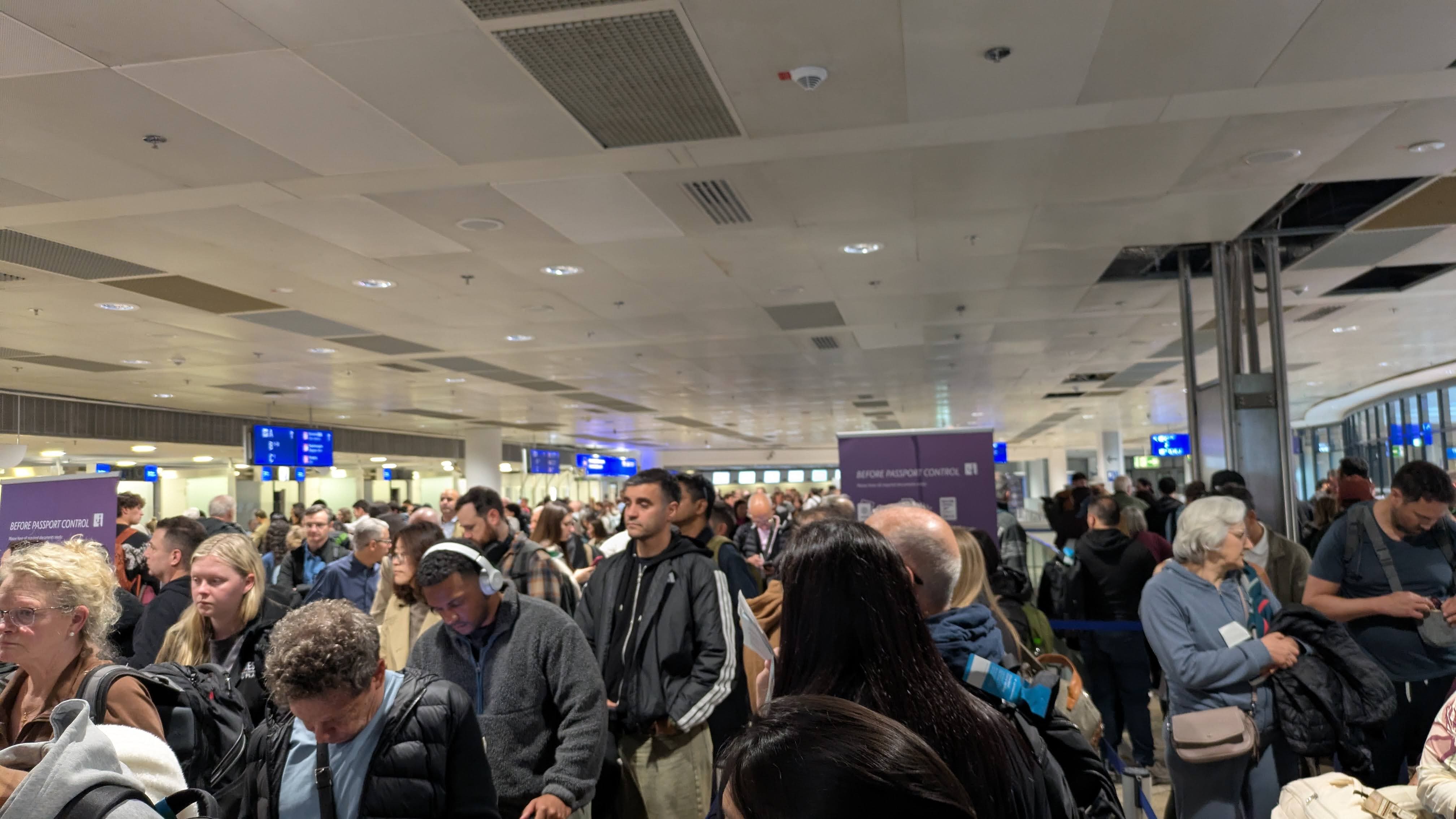 Migraciones Aeropuerto de Frankfurt
