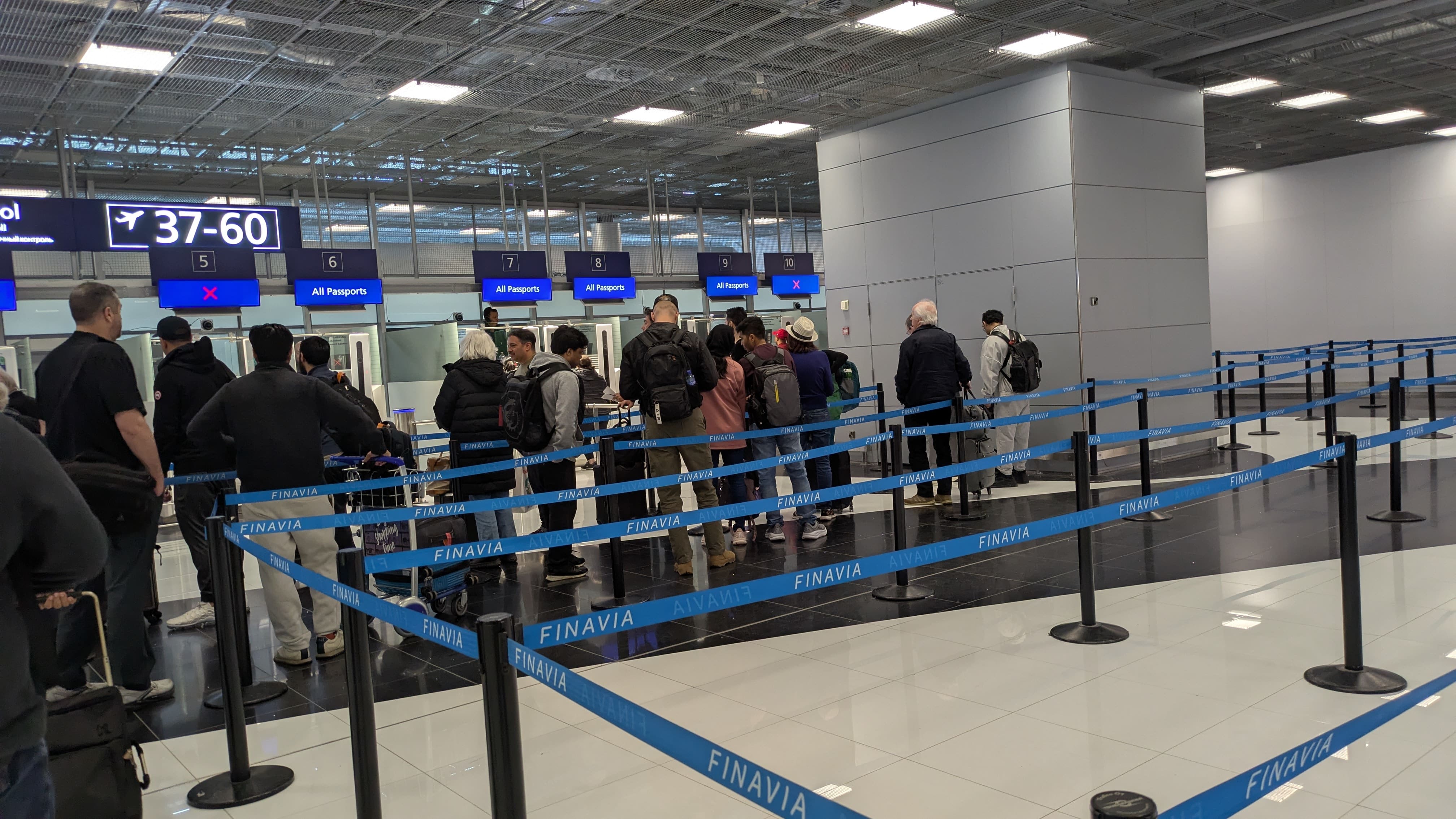Migraciones en la salida de Finlandia
