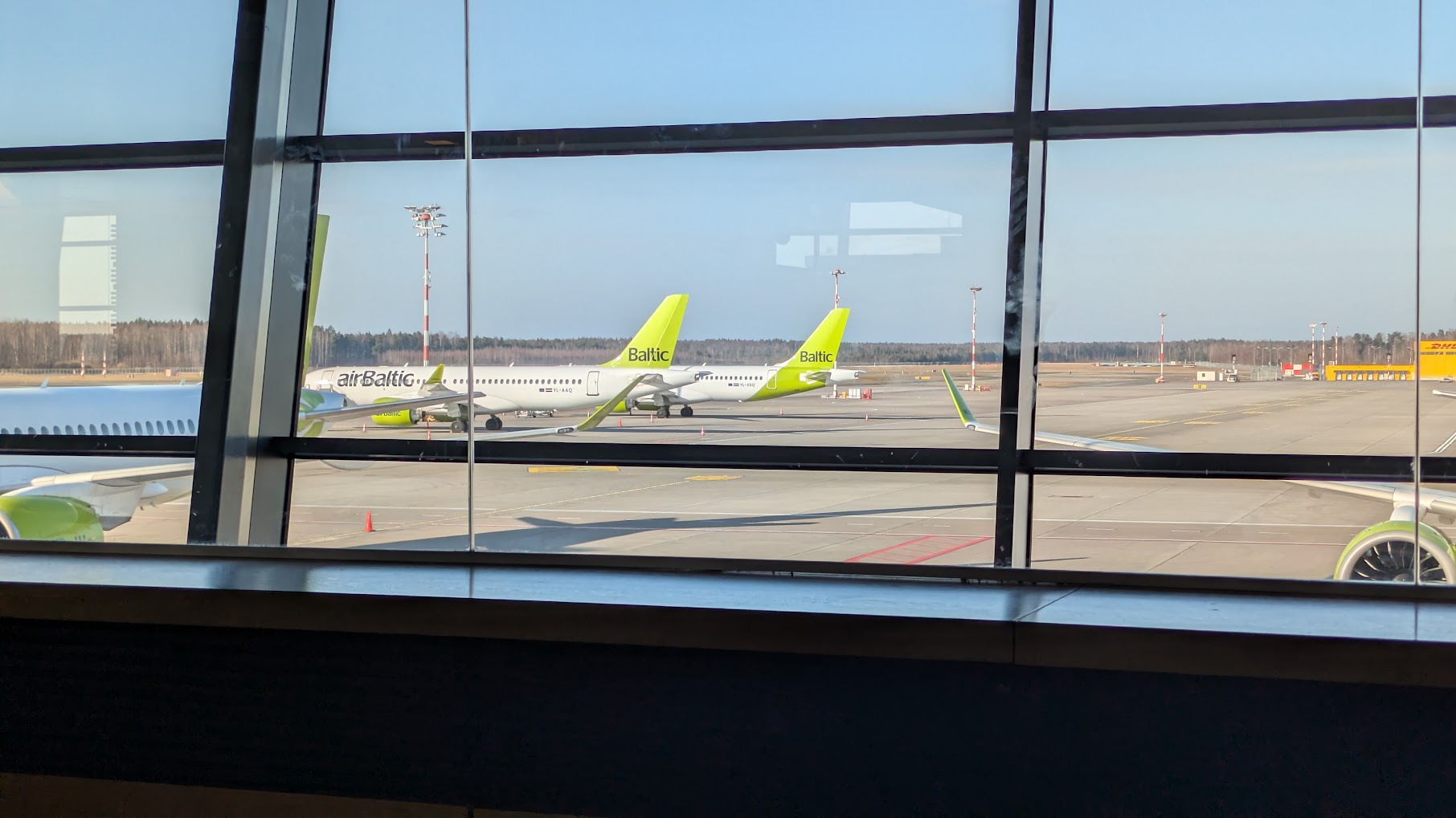 La aerolínea de los países bálticos airBaltic y un plan para reducir su flota